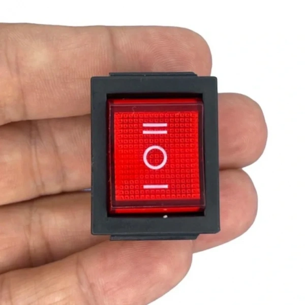 IC-105 Geniş Işıklı Anahtar 6P ON-OFF-ON