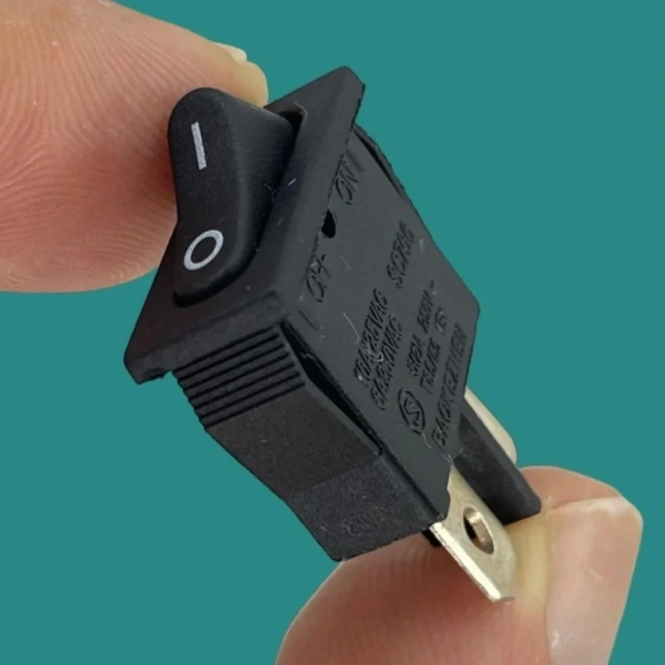 IC-117A Mini Dar Işıksız Anahtar ON-OFF 2P