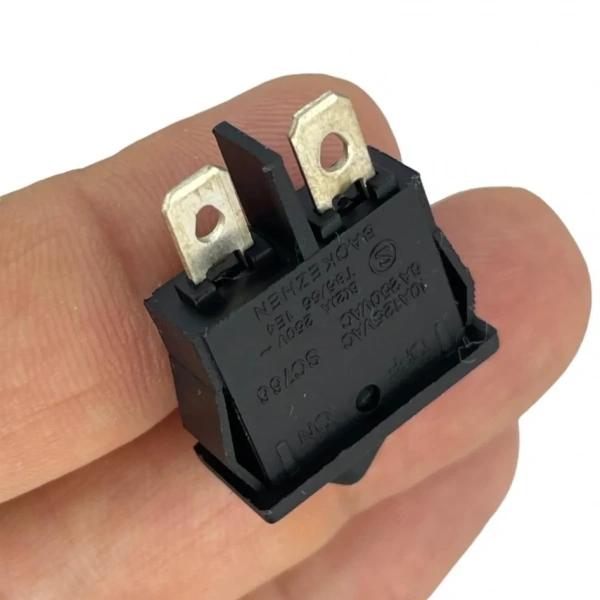 IC-117A Mini Dar Işıksız Anahtar ON-OFF 2P