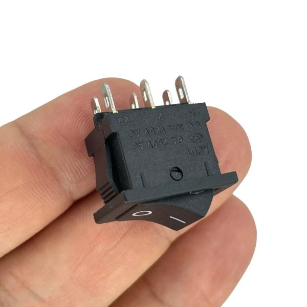 IC-121-6 Mini Işıksız Anahtar ON-OFF 6P