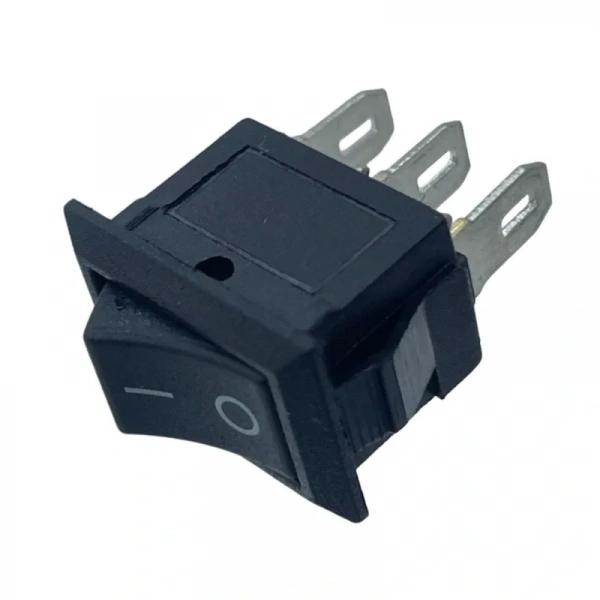 IC-125B-3 Mini Dikdörtgen Işıksız On-Off Anahtar 3 Pin