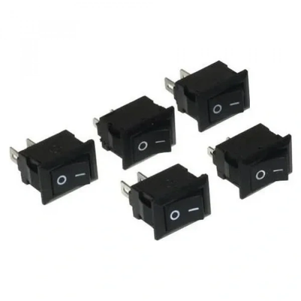 IC-125B Dikdörtgen Işıksız On-Off Anahtar - 2 Pin