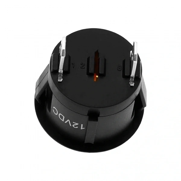 IC-131D Yuvarlak Sinyal Lambası Yeşil 12V DC (LED)