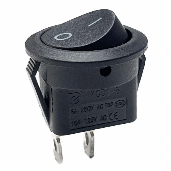 IC-133 Yuvarlak Işıksız Devre Anahtarı On-Off 2P