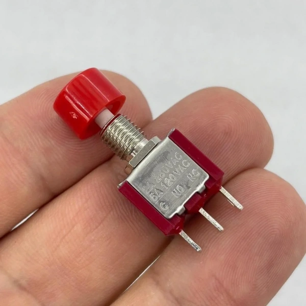 IC-139B Yaylı Buton 6mm 3P 1NO/1NC DS-612