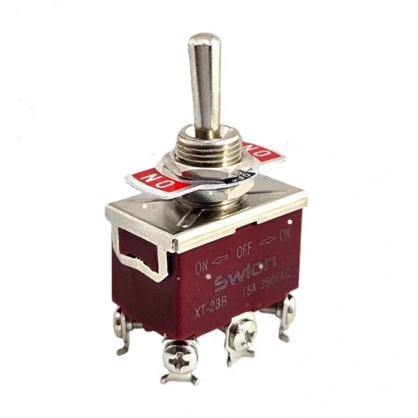 IC-158S SWION Toggle Switch On-Off-On 15A 6P Ø12mm XT-23B