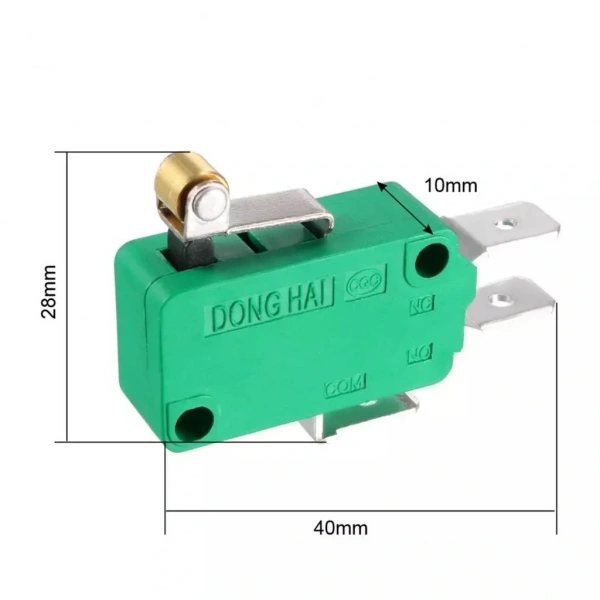 IC-176C Kısa Makaralı Micro Switch 220V 16A KW1-103-6