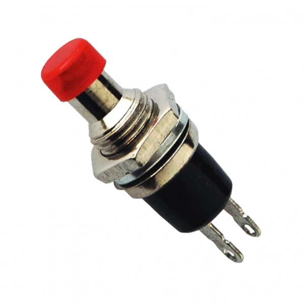 IC-178 Buton Ø7mm Normalde Kapalı (Ters Kontak) Kırmızı