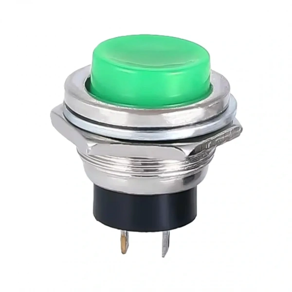 IC-180 Buton Ø16mm DS-212 Yeşil