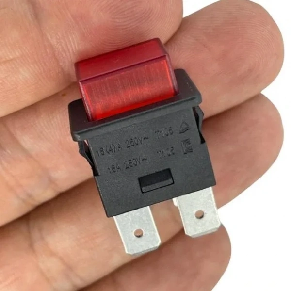 IC-180H Basmalı Işıklı Anahtar 220V 4P Kalıcılı PS23-16N