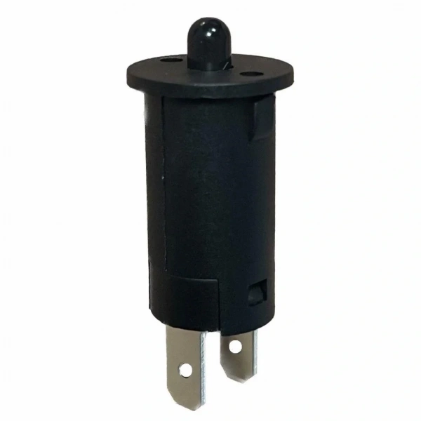 IC-187A Ters Kapak Switch Normalde Kapalı Kontak 12mm Siyah 1 Adet