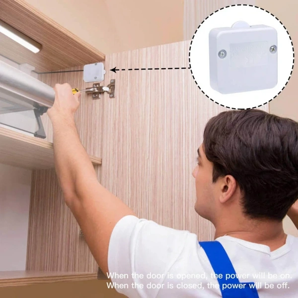 IC-187E Ters Dolap Anahtarı Sıva Üstü Kapak Switch Beyaz