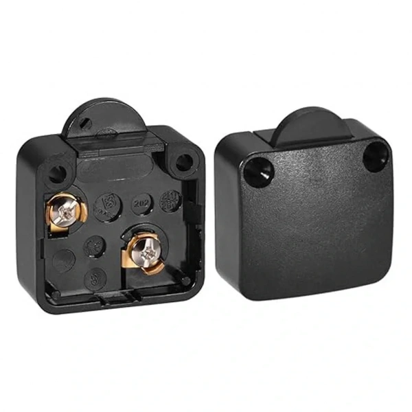 IC-187E Ters Dolap Anahtarı Sıva Üstü Kapak Switch Siyah