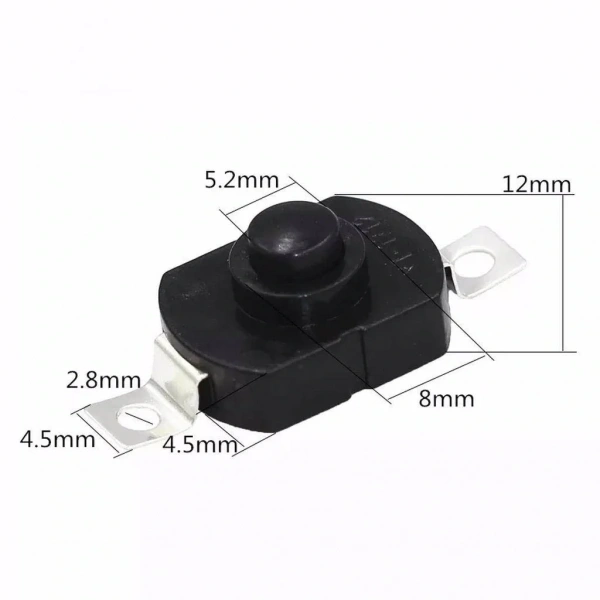 IC-192B Mini Çıt Çıt Deney Anahtarı Switch On-Off