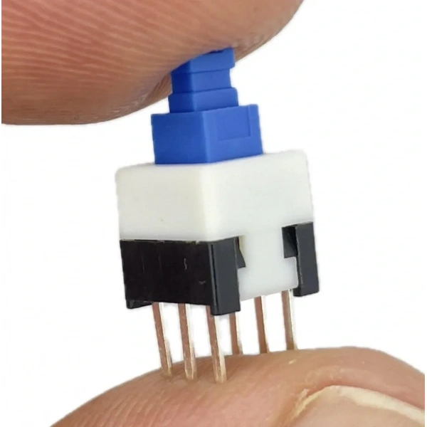 IC-197 6 Pinli Bacaklı Yaylı Push Buton 7x7mm