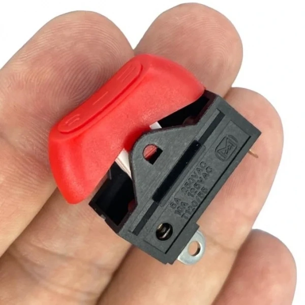 IC-209 Saç Kurutma Makinası Düğmesi Anahtarı 3P 0-1-2 Kırmızı