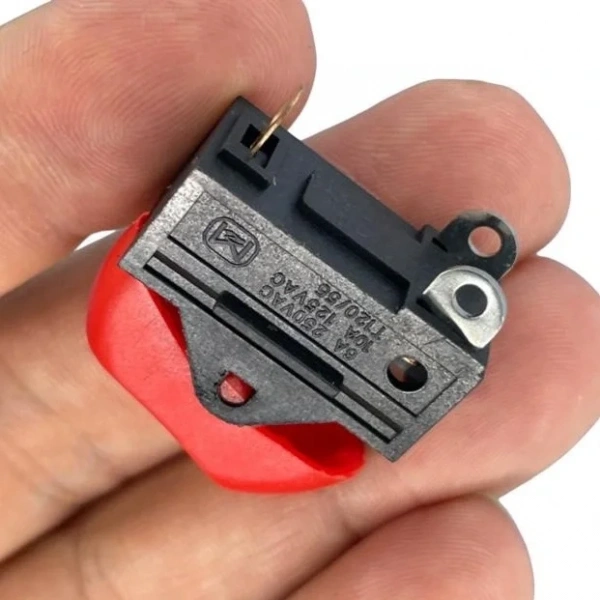 IC-209 Saç Kurutma Makinası Düğmesi Anahtarı 3P 0-1-2 Kırmızı