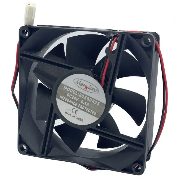 IC-216A Kare Fan 80x80x25mm 24V DC 2 Kablo