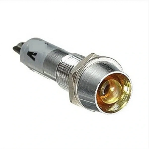 IC-225 8mm Sinyal Lambası Metal 12V Sarı