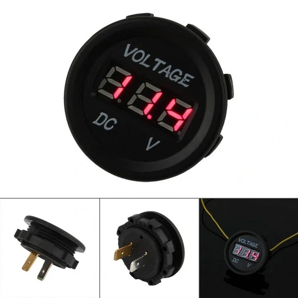IC-230D Dijital Voltmetre Pano Tip 28mm 6-32V