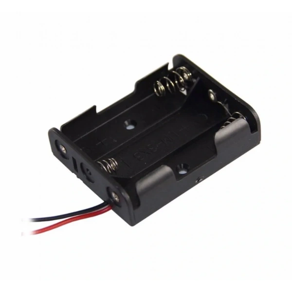 IC-233-2 AA 3Lü Pil Yatağı Pil Yuvası Pil Kutusu
