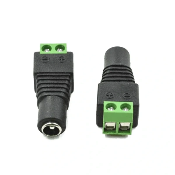 IC-254D Klemens Girişli Dişi DC Barrel Jack 2.1mm