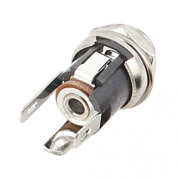 IC-258A DC Jak Üstten Somunlu 2.1mm Ø8mm
