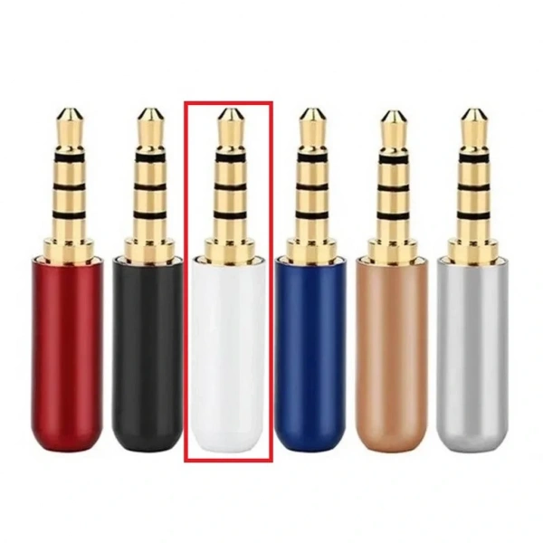 IC-261E 3.5mm Jak 4 Boğumlu Beyaz