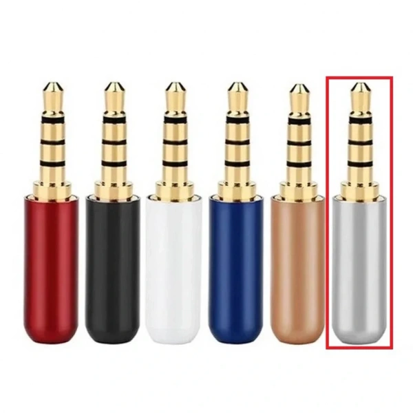 IC-261E 3.5mm Jak 4 Boğumlu Gümüş