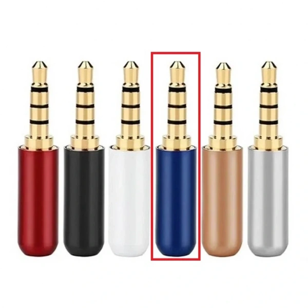 IC-261E 3.5mm Jak 4 Boğumlu Mavi