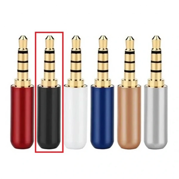 IC-261E 3.5mm Jak 4 Boğumlu Siyah