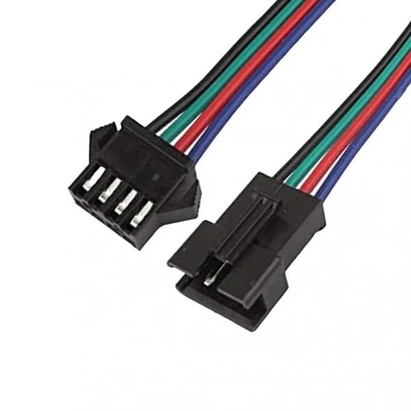 IC-261J-4 JST SM 4P Kablolu Konnektör Takım