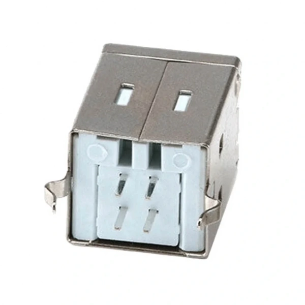 IC-263 USB Şase B Tip 180° Dişi Konnektör
