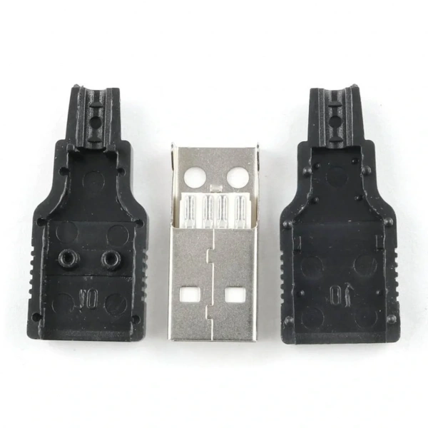 IC-264A USB A Tip Seyyar Kapaklı Erkek USB Soketi