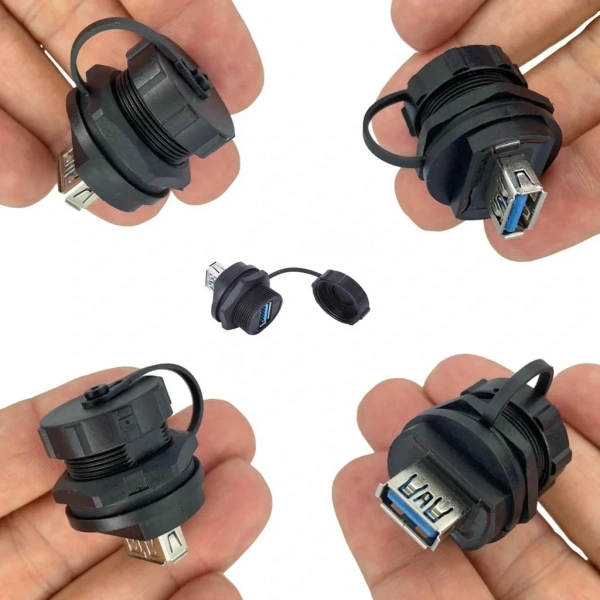 IC-265W Su Geçirmez Şase Pano Tip USB 3.0 Adaptör