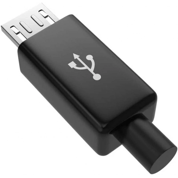 IC-266A-5 Erkek Micro USB Konnektör Seti Şarj Kablo Soketi