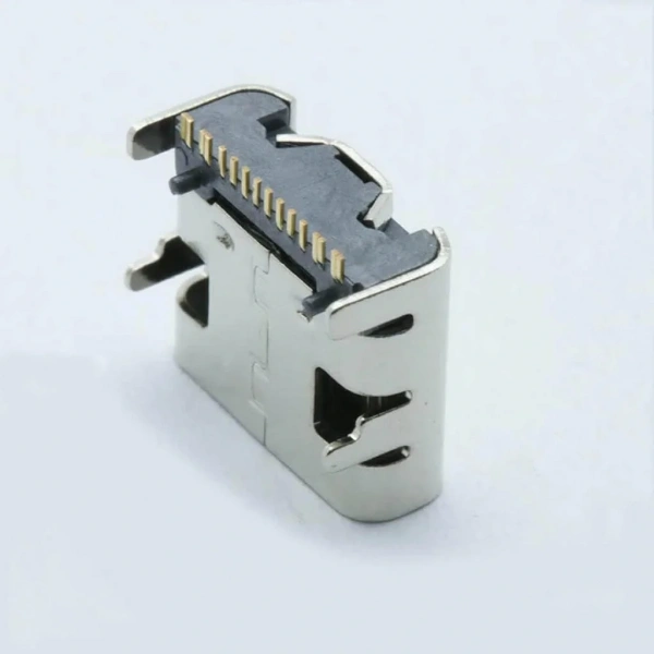 IC-266B-4 Dişi Type-C Soket USB-C Konnektör Şase 16 Pin