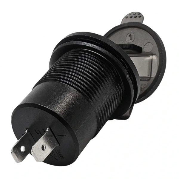 IC-266D-6 Pano Tip Voltmetreli 2li Usb 3.0 + Type-C Butonlu