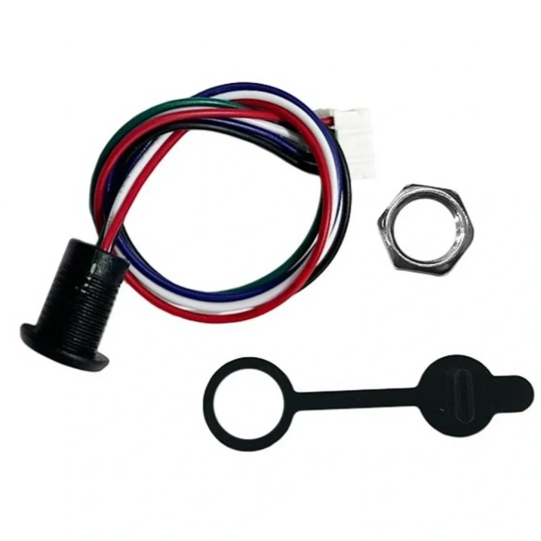 IC-266T-2 Pano Tip Type-C Şase Dişi Soket 5P ( Şarj + Data )