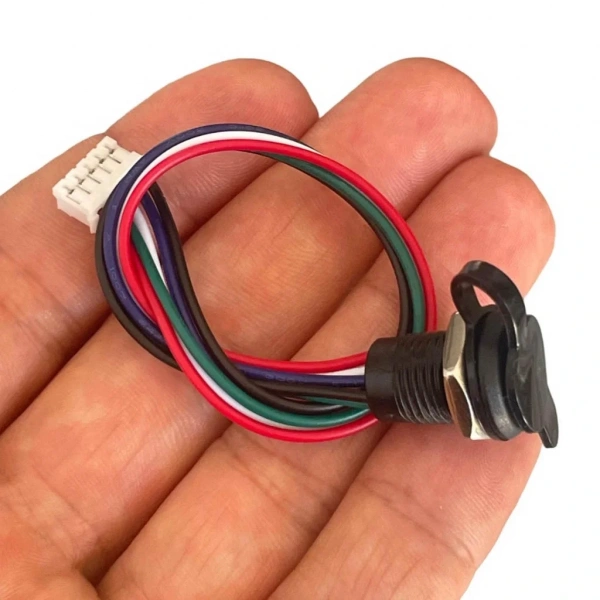IC-266T-2 Pano Tip Type-C Şase Dişi Soket 5P ( Şarj + Data )