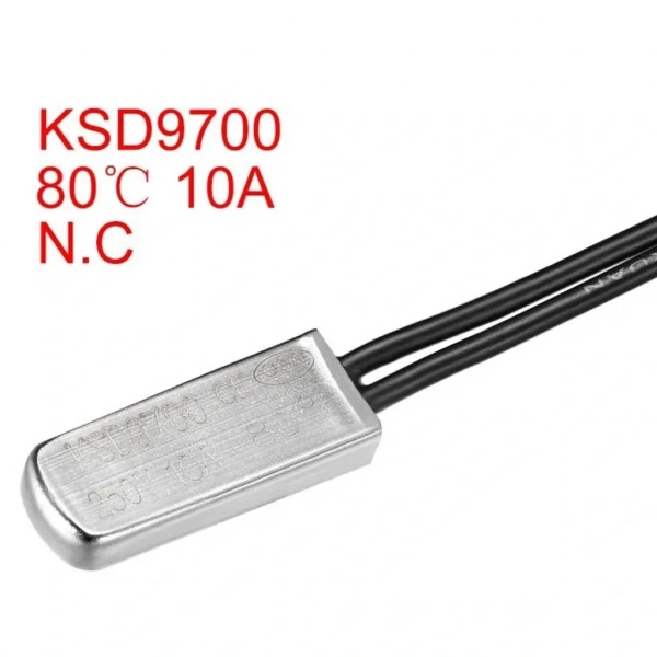 IC-270 Termostat Kablolu Tip Normalde Kapalı KSD9700 NC 10A 80C