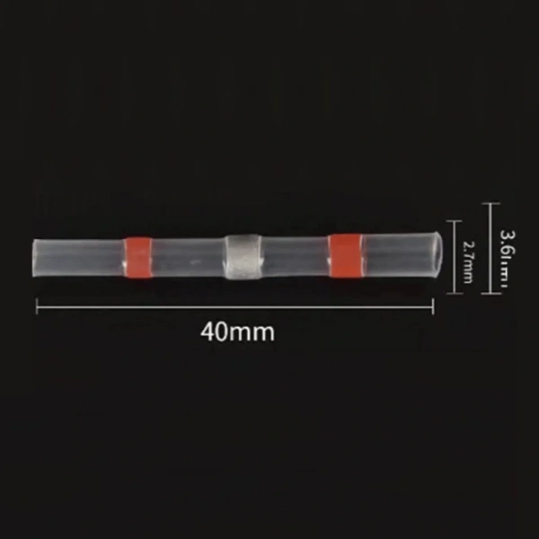 IC-274S-21 Lehimli Makaron 0.50-1.50mm2 Kablo İçin Kırmızı