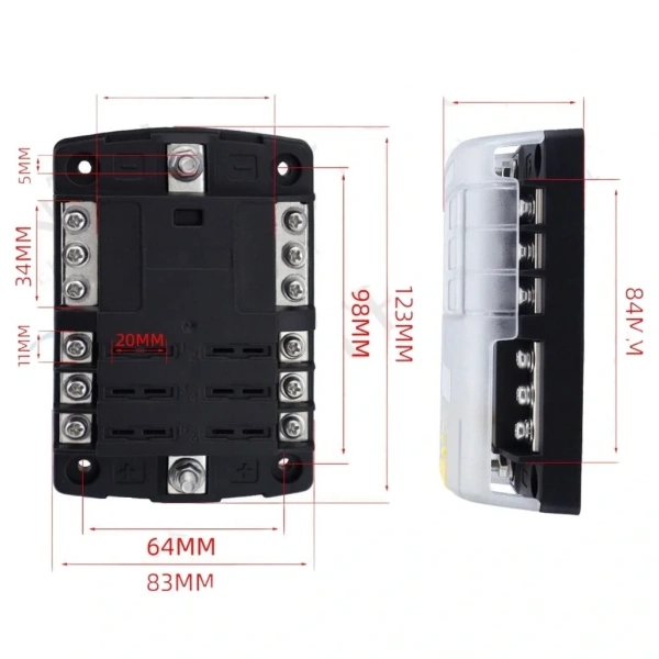 IC-276C-6 Sigorta Bloğu 6lı