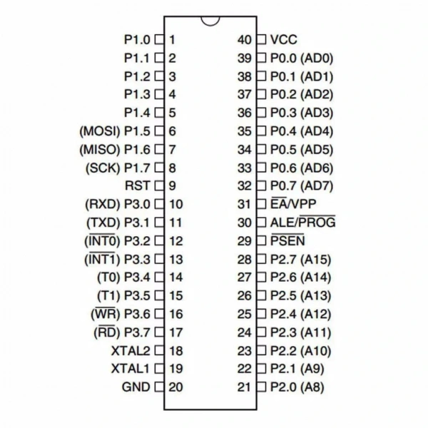 ICL7106 Analog Dijital Çevirici Entegresi Dip-40