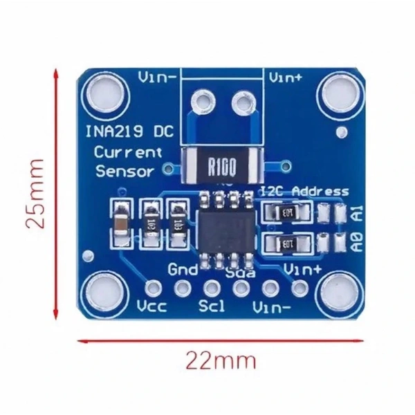 INA219 I2C Çift Yönlü Akım Sensörü Modülü
