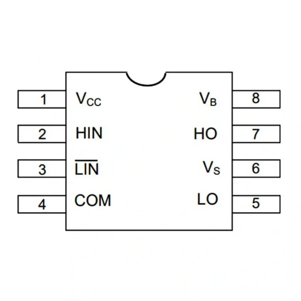 IR2103PBF Mosfet Sürücü Entegresi Dip-8