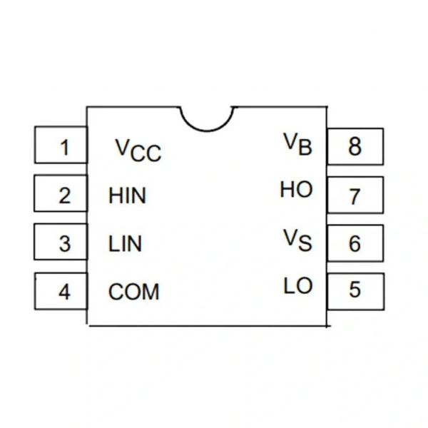 IR2106 Smd Mosfet Sürücü Entegresi Soic-8