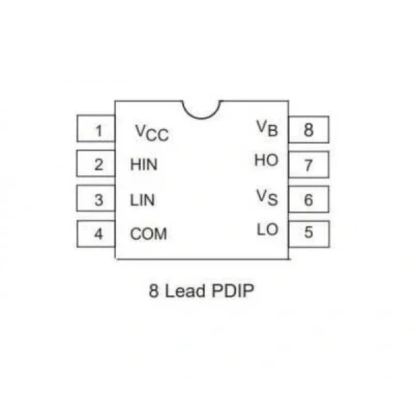 IR2106PBF DIP-8 Mosfet Sürücü Entegresi