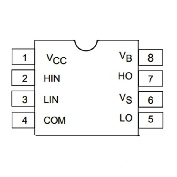 IR2108 Mosfet Sürücü Entegresi Dip-8