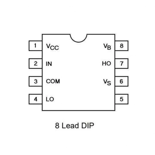 IR2111 DIP-8 Mosfet Sürücü Entegresi
